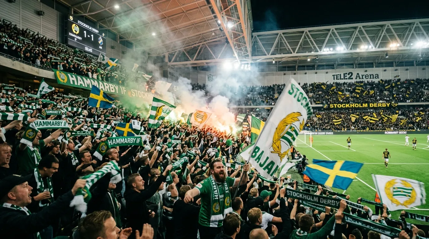 AIK mot Hammarby derby i Allsvenskan